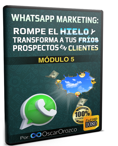 Curso Whatsapp Marketing Rompe el Hielo 